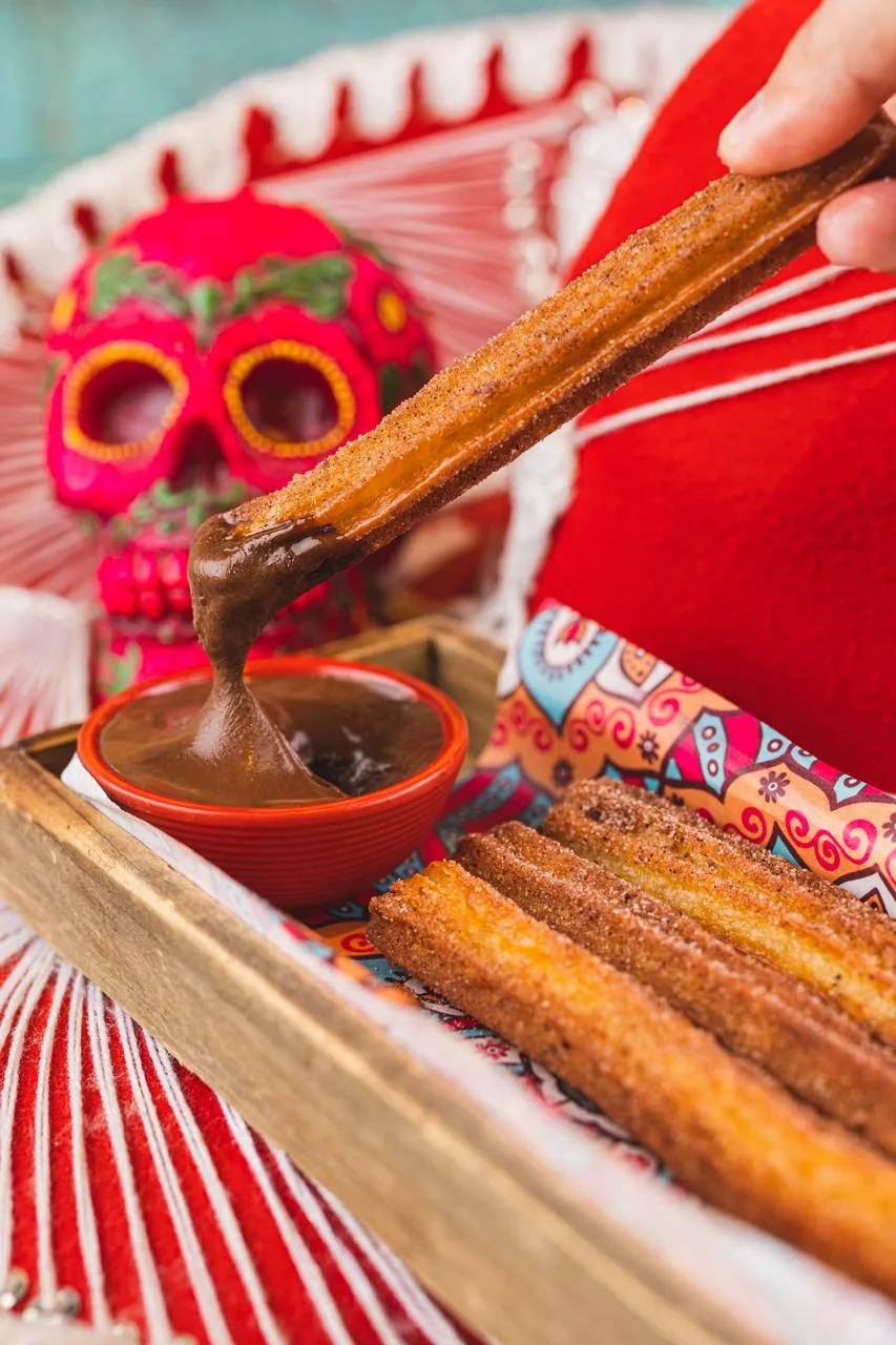 Churros with Chocolate